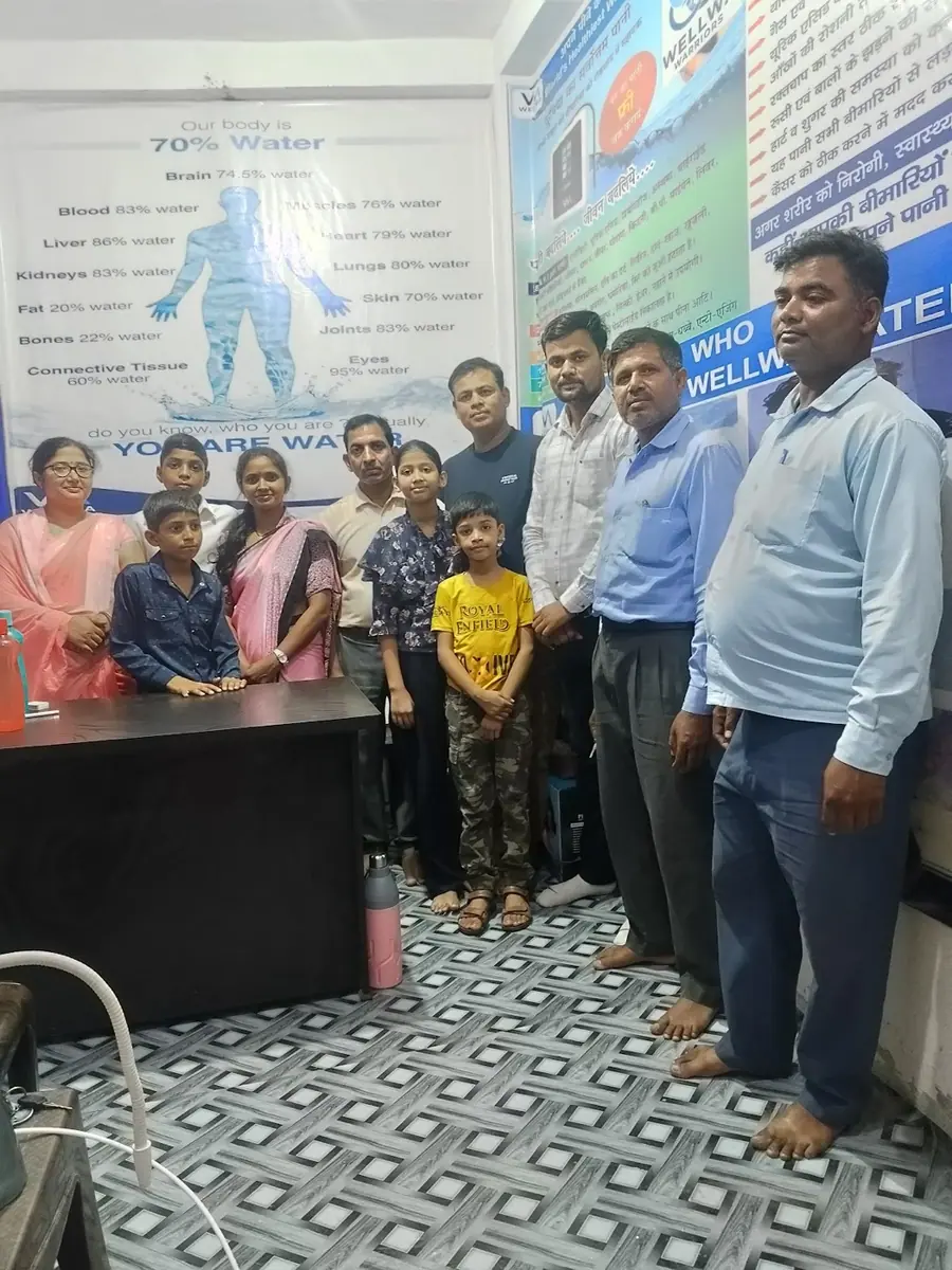 The Wellwa team at our centre