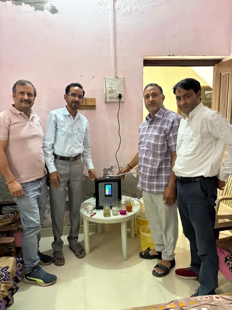Live water demo at home